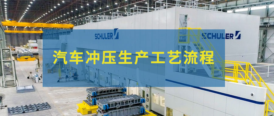 汽車沖壓生產工藝流程